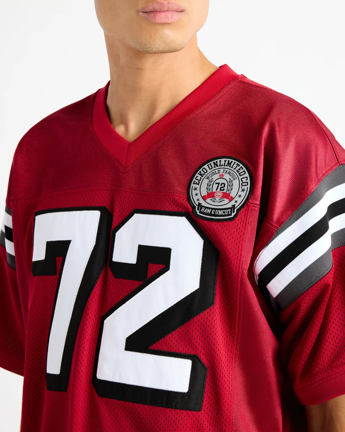 Ecko Red Lennox tricou jersey plasa numar 72