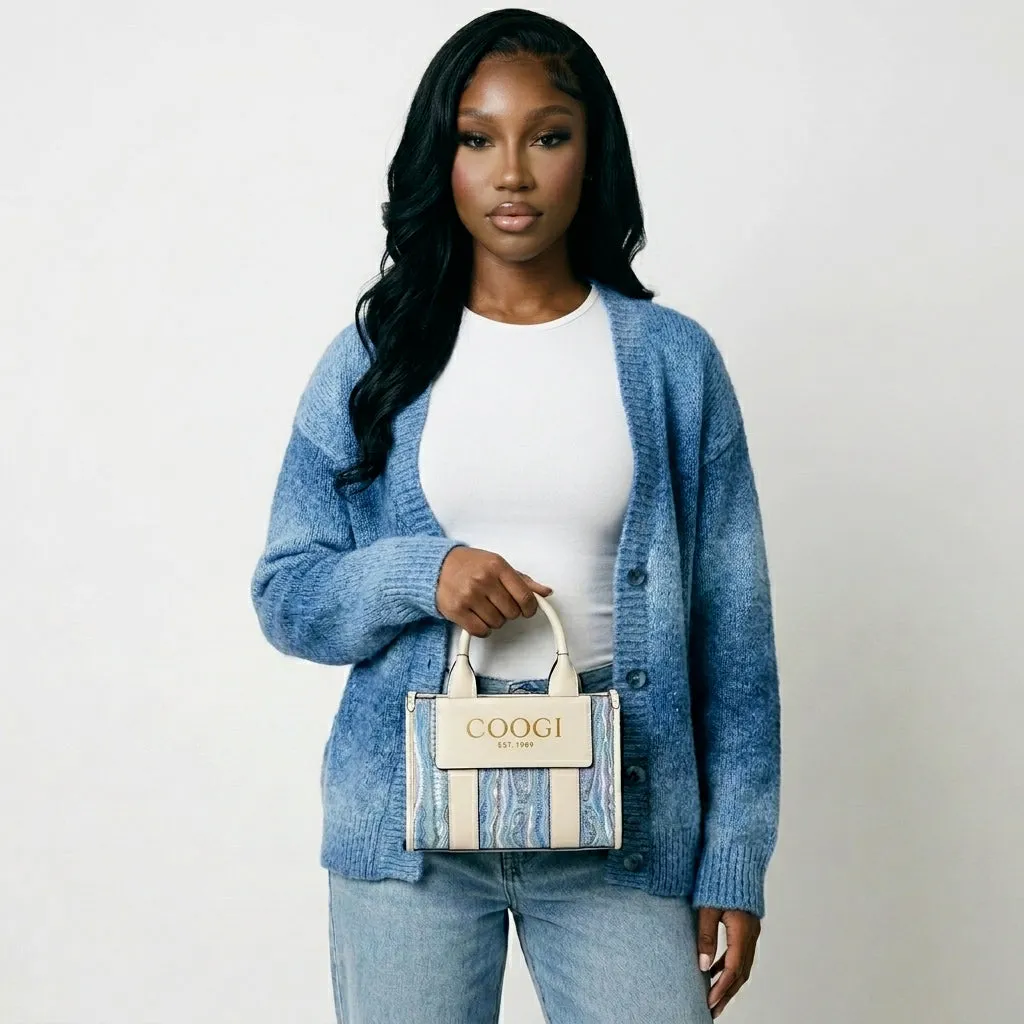 COOGI Hamptons Mini geantă tote albastră