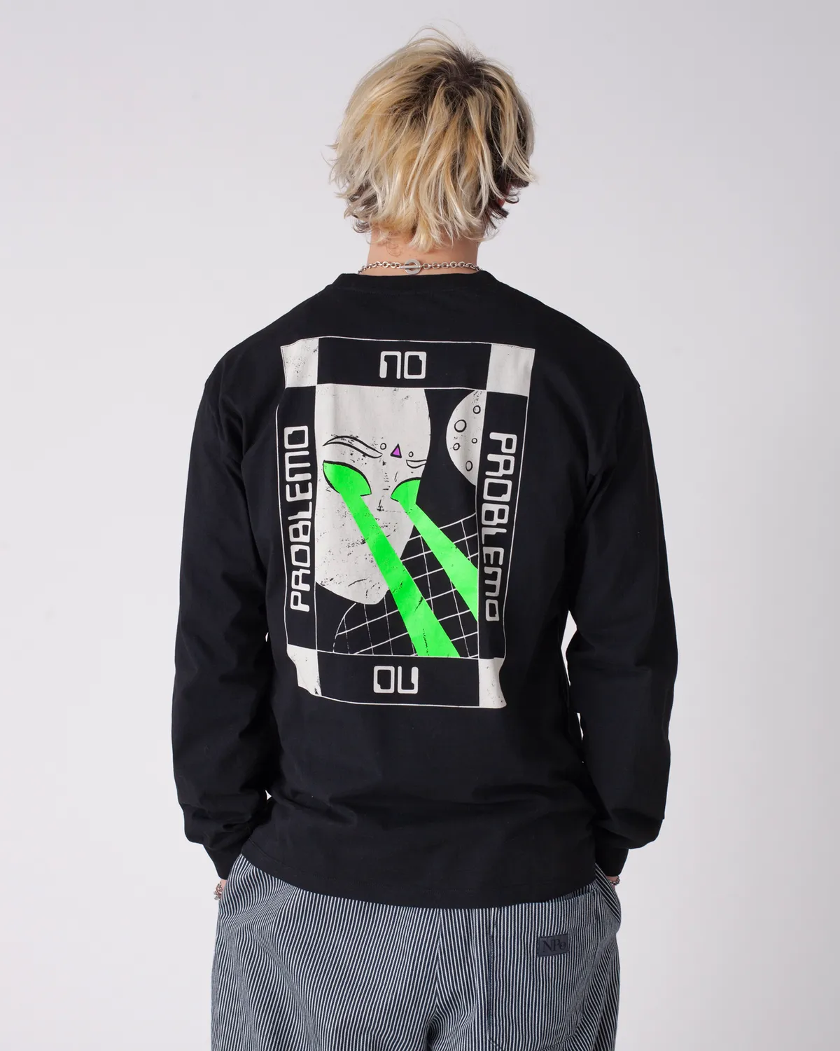 No Problemo No Vision bluza neagra maneca lunga
