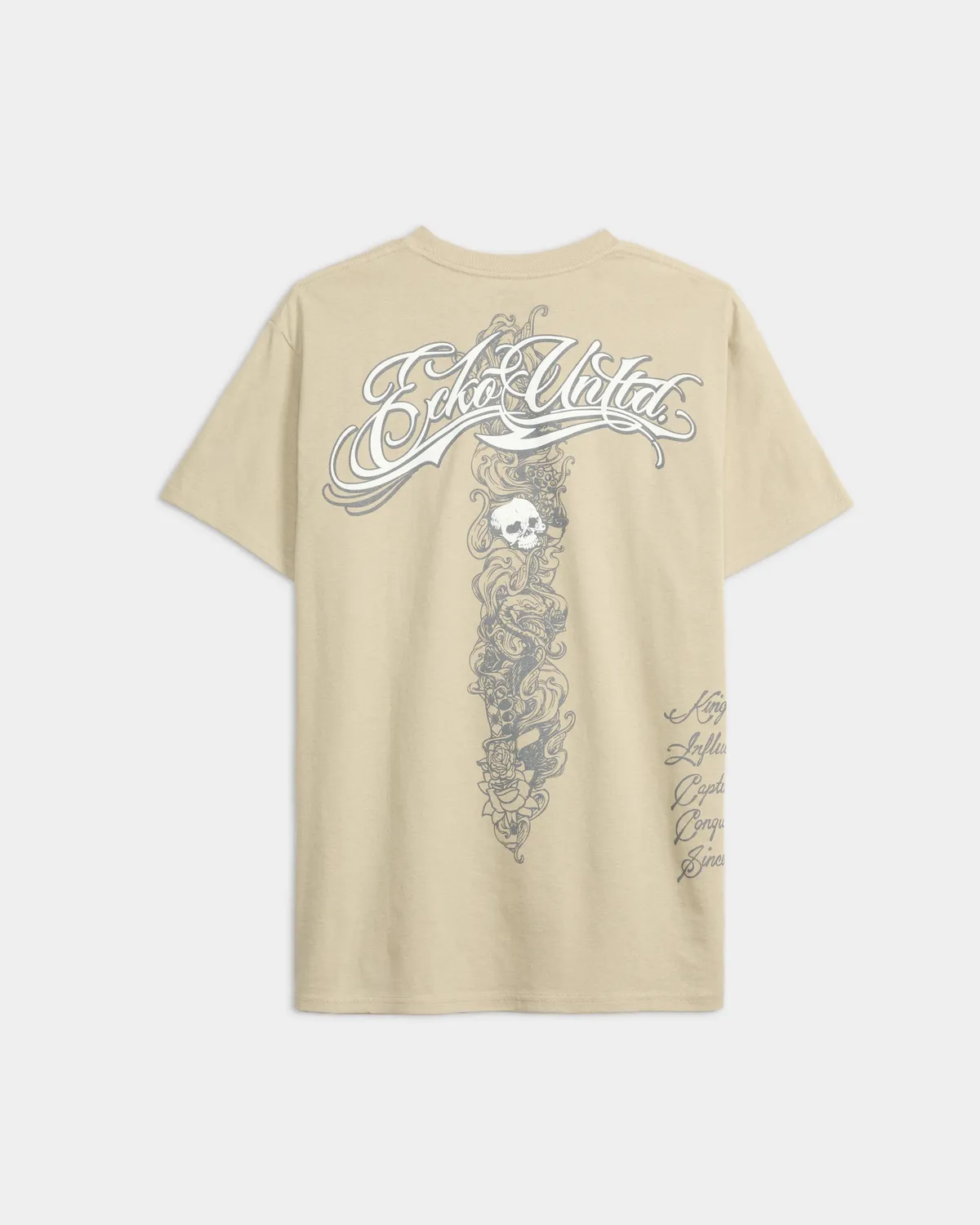 Ecko Red Skull Thorn tricou cu cranii din bumbac