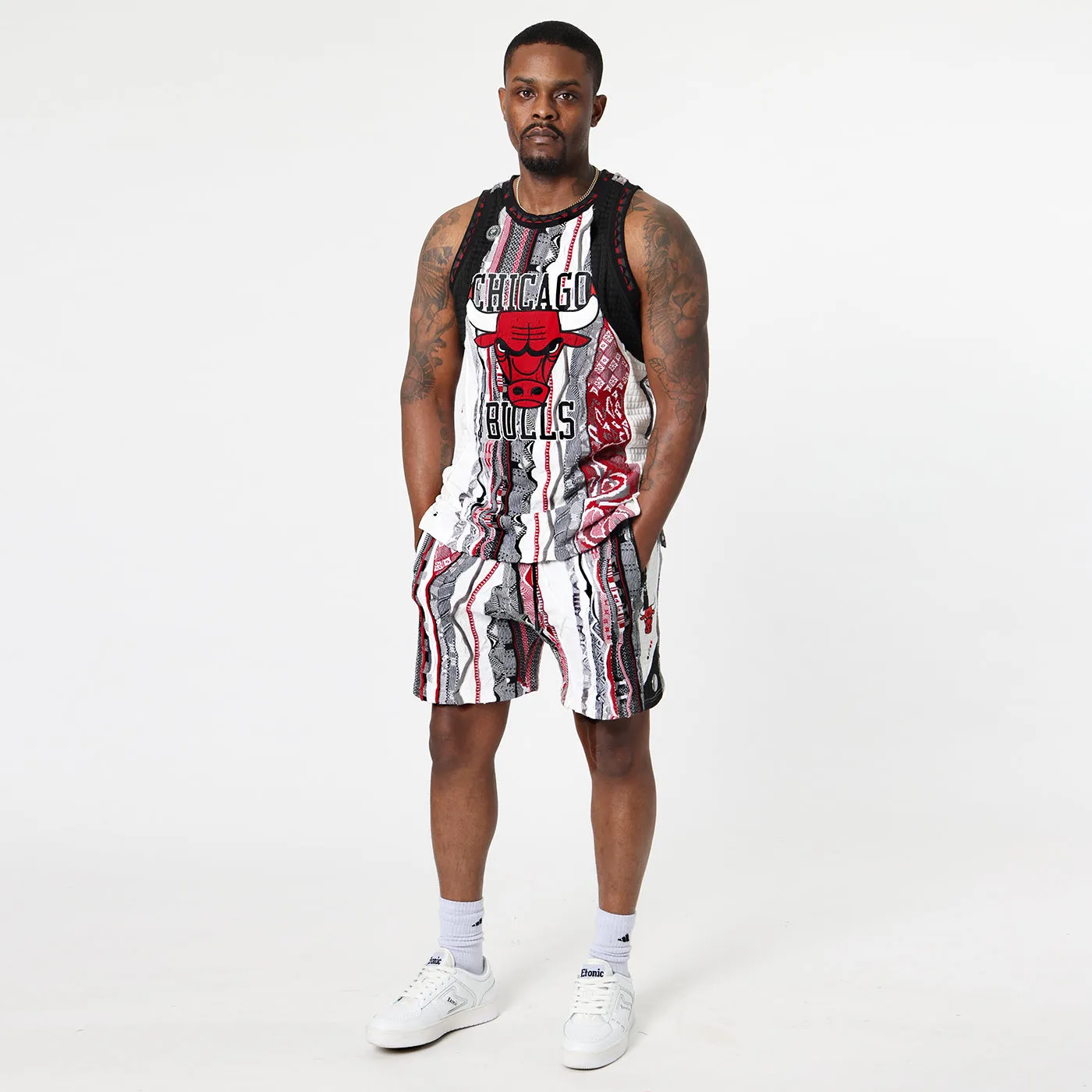 COOGI X NBA Chicago Bulls sort baschet multi rosu