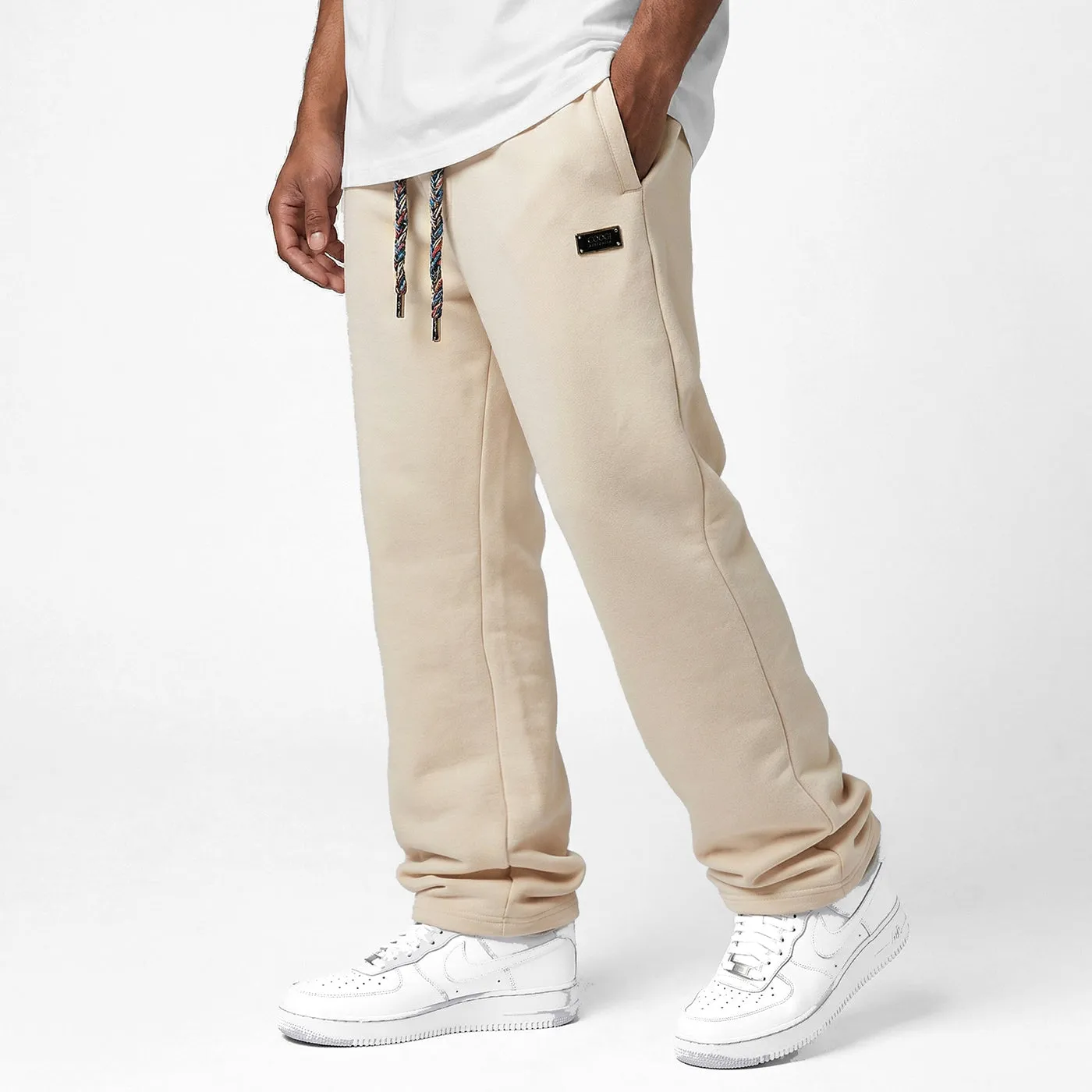 COOGI Crown Reserve pantaloni trening bej fleece 470