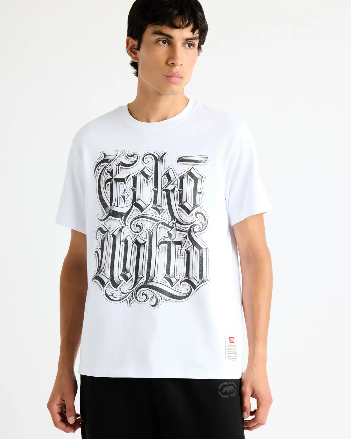Ecko Red City Block tricou oversize cu grafica