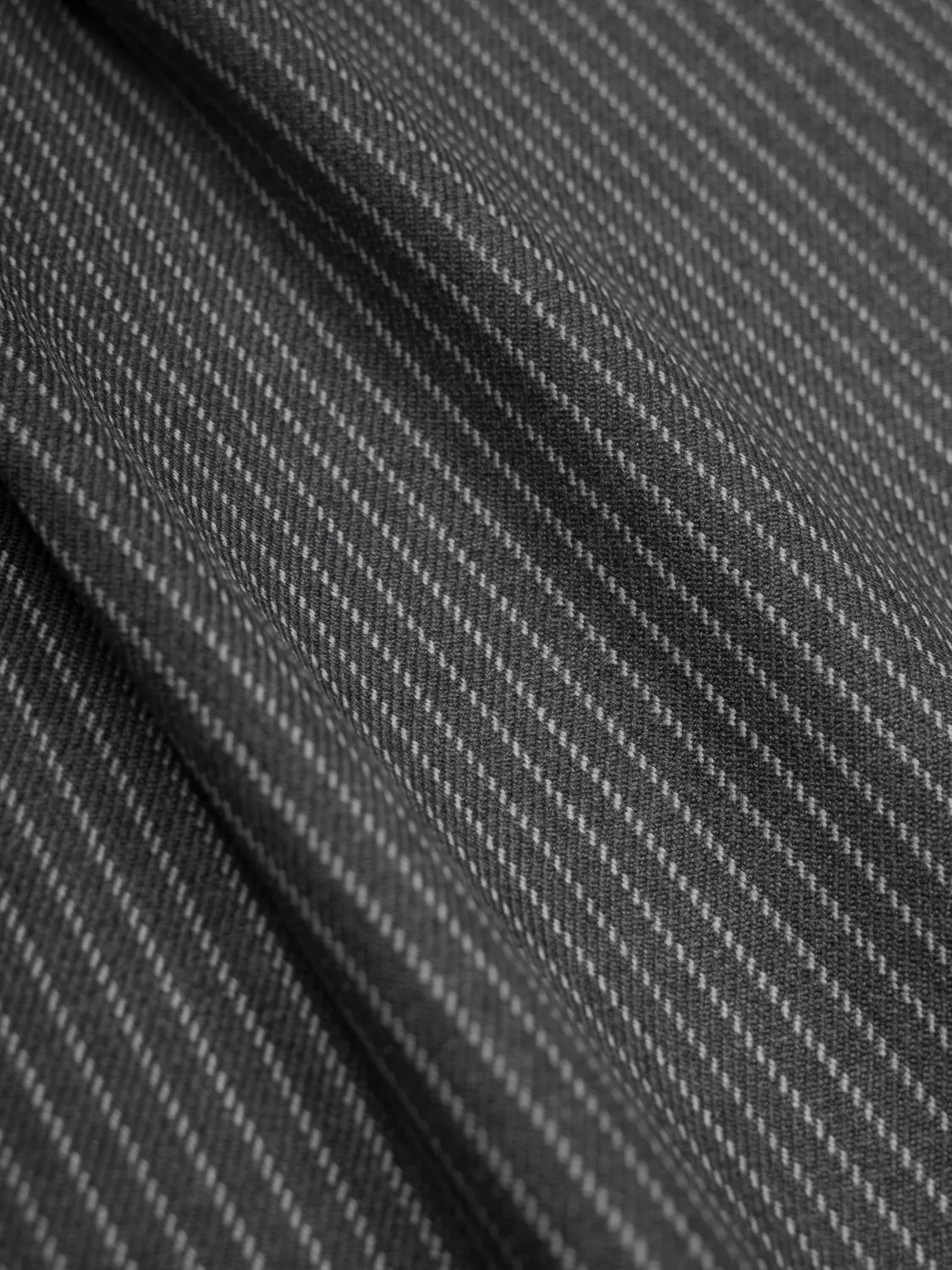 Enrage Pleated Trousers Pinstripe pantaloni lana