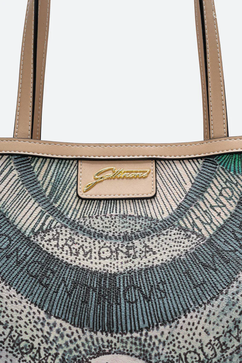 Gattinoni Lady geanta crossbody dama watercolor