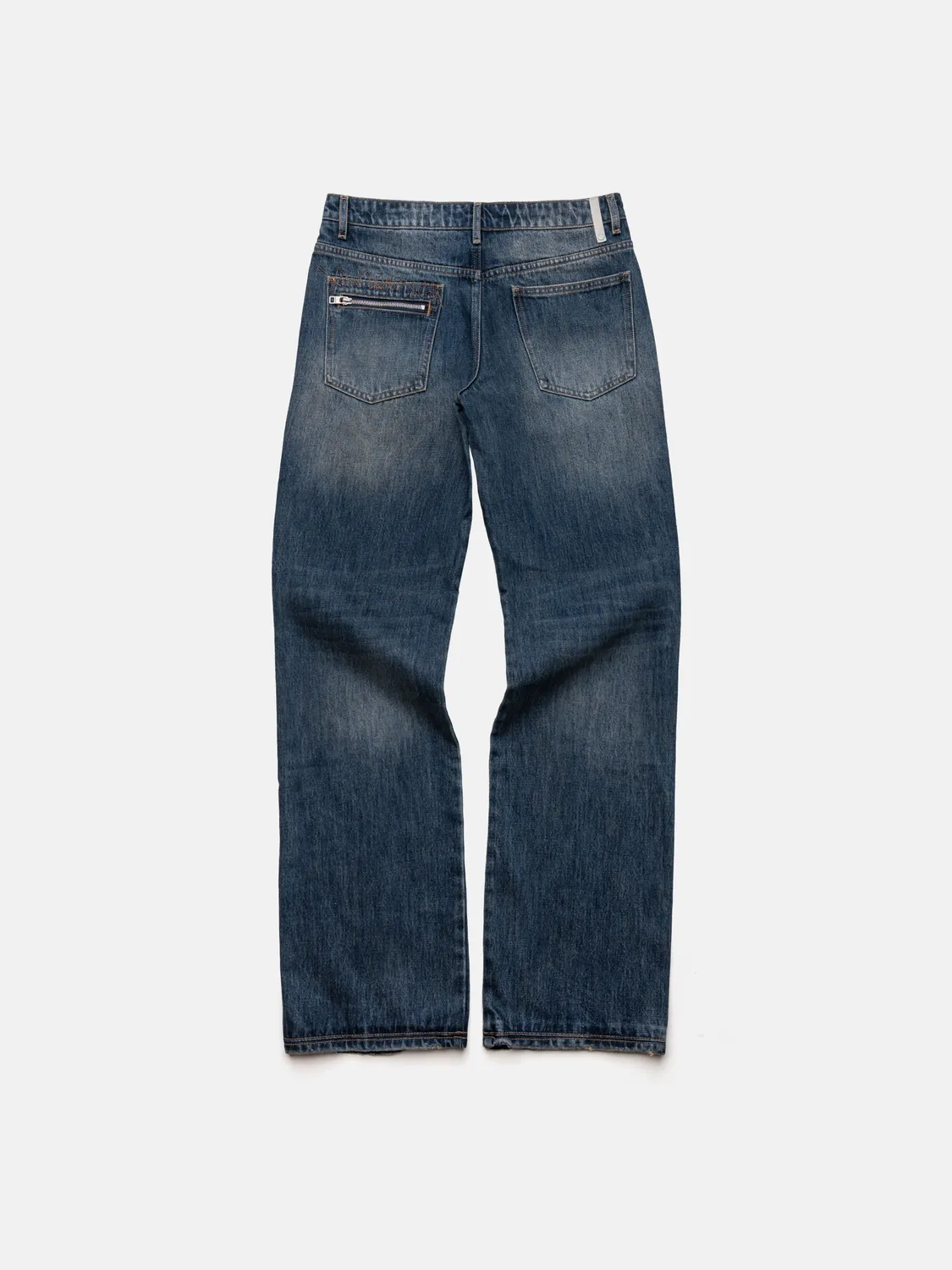 Enrage Straight Jeans blugi bleumarin denim