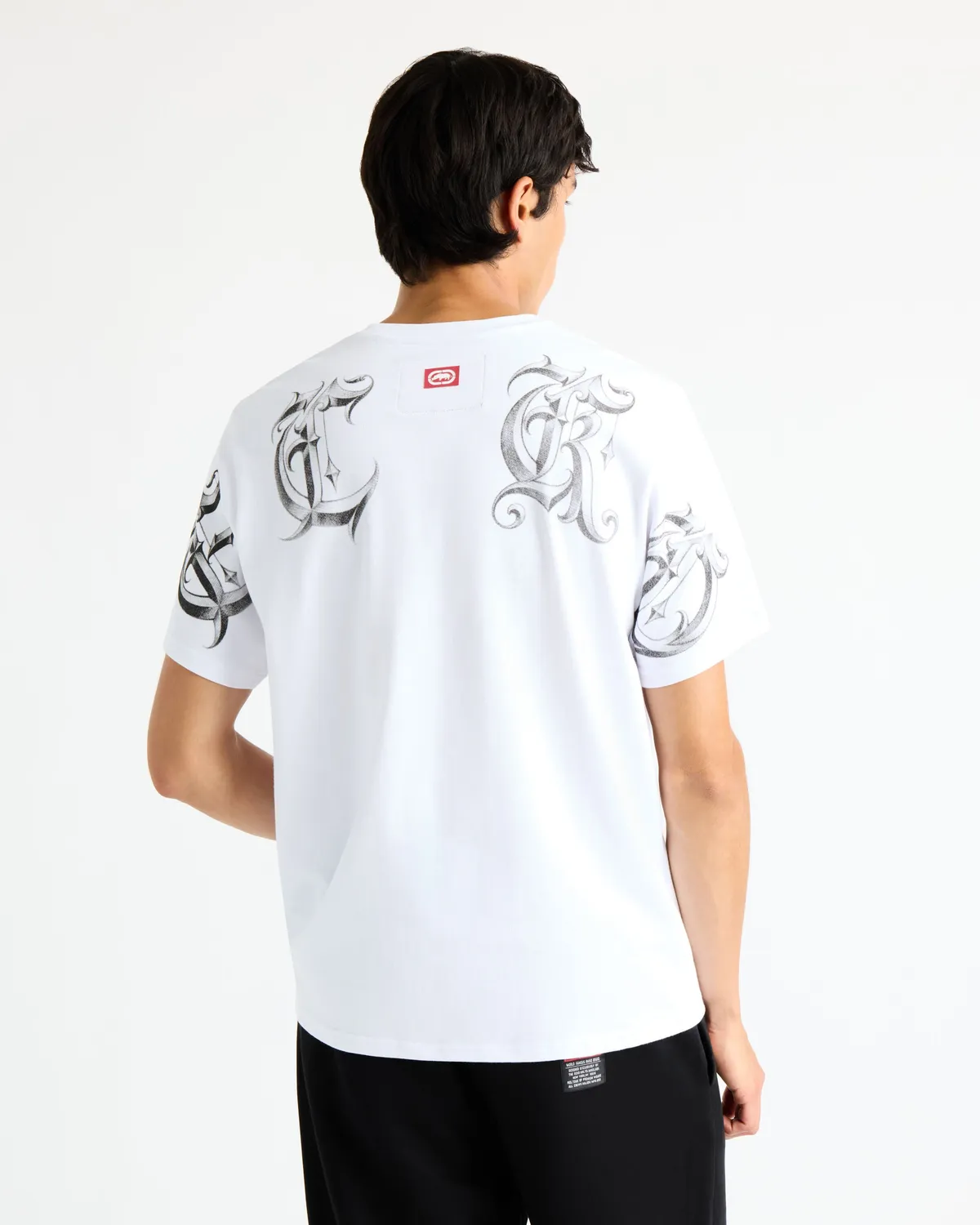 Ecko Red City Block tricou oversize cu grafica
