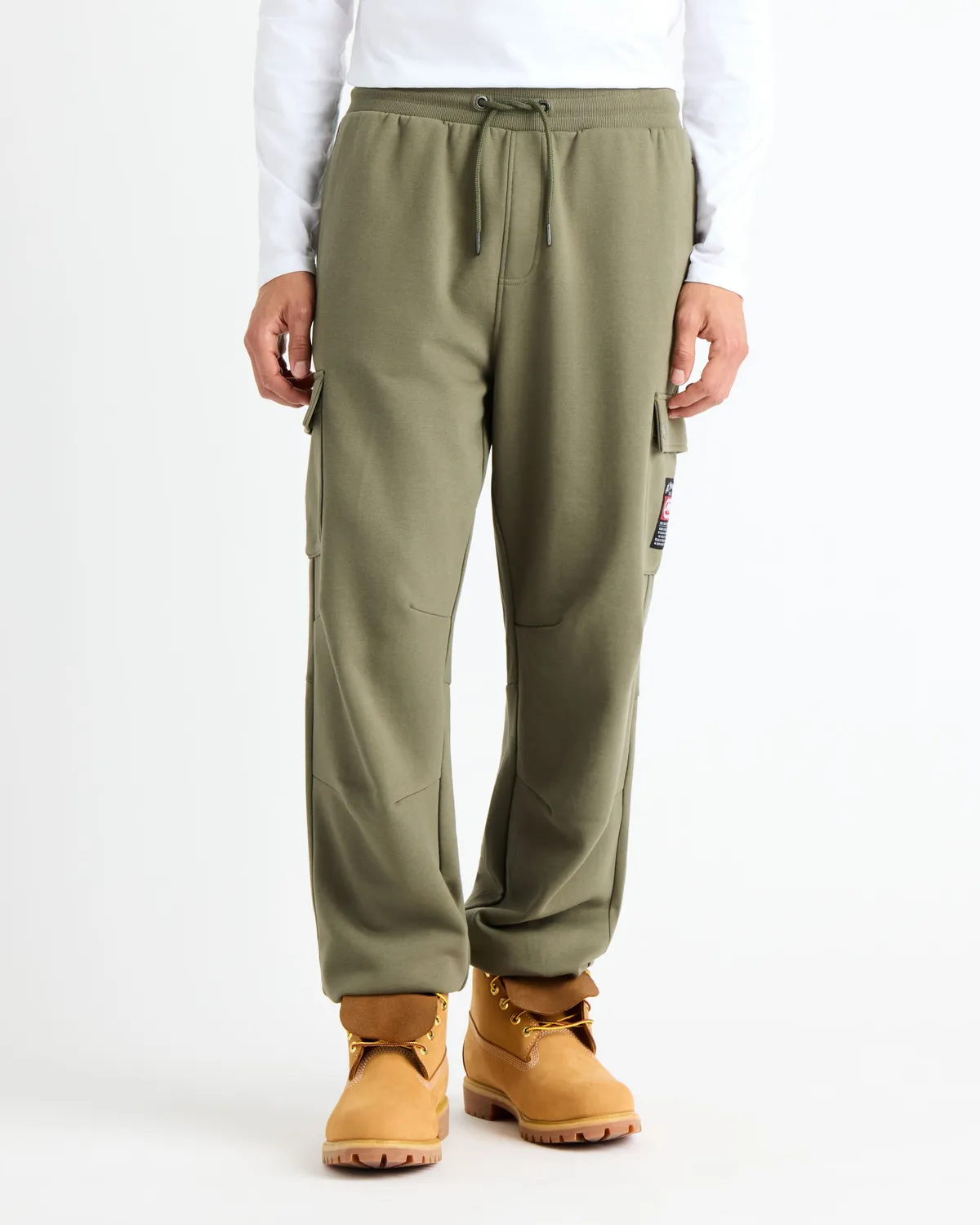 Ecko Red Cargo Pocket Fleece Baggy Pant pantaloni cargo