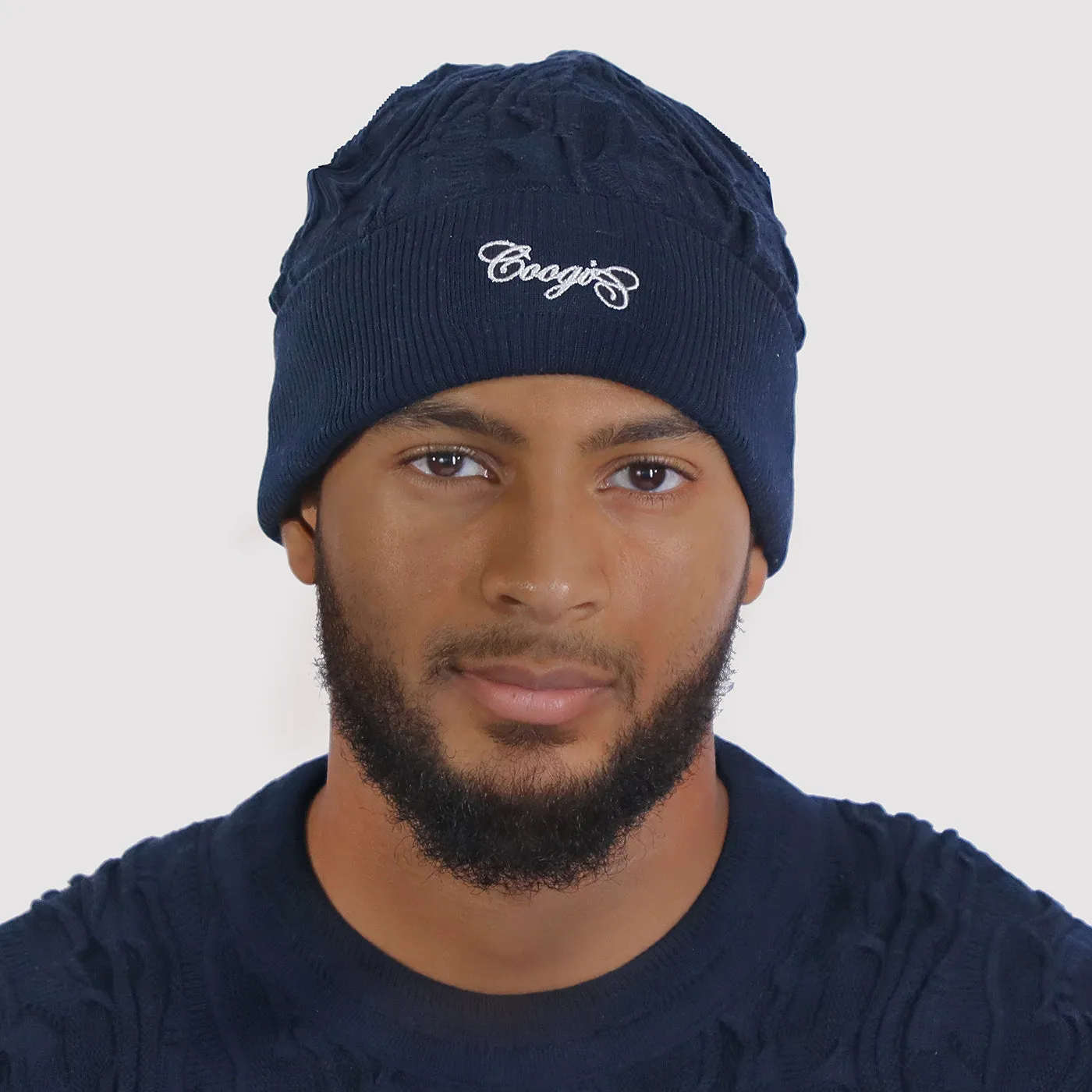 COOGI Navy căciulă skully bleumarin