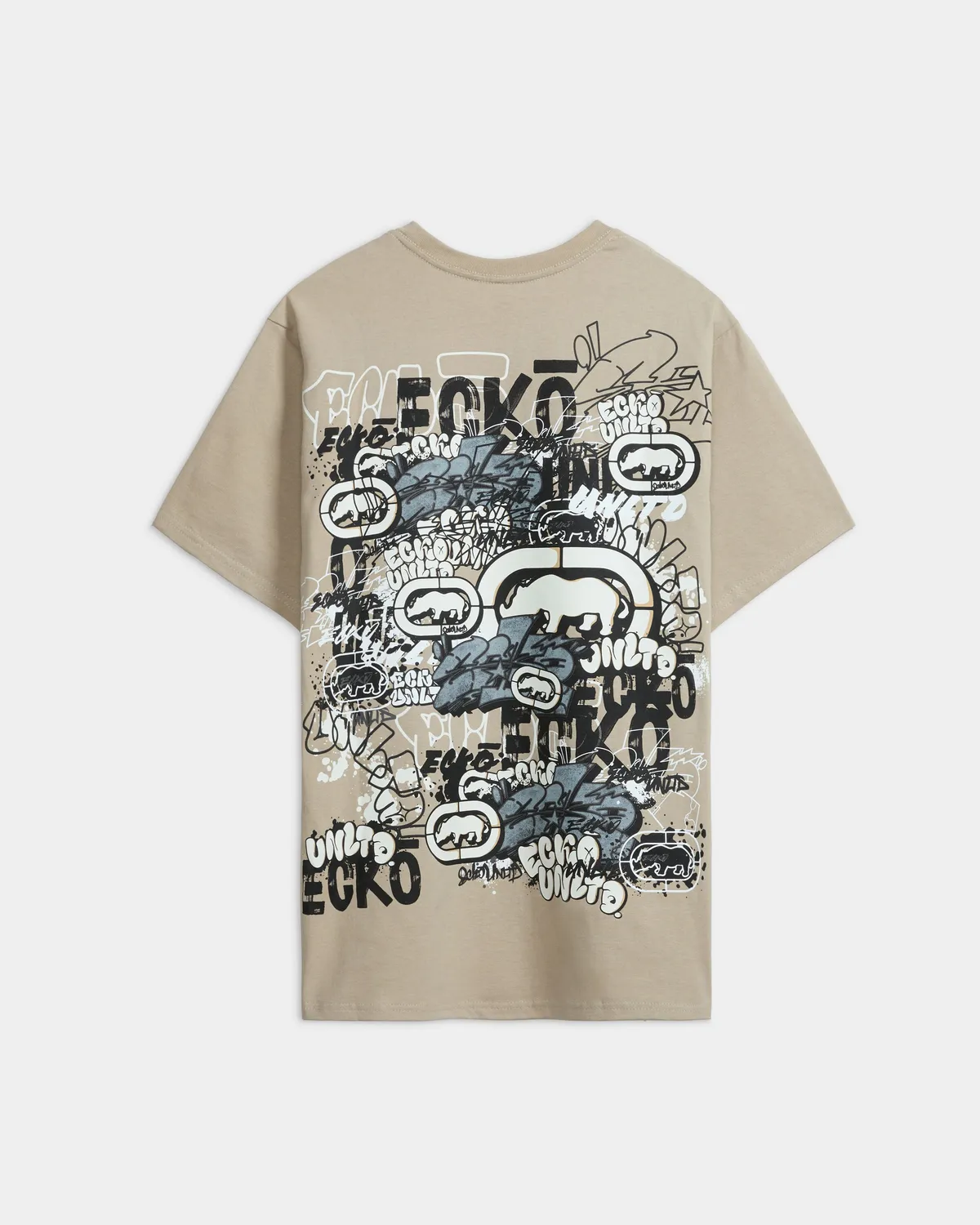 Ecko Red Graffiti Across The City tricou bumbac greu