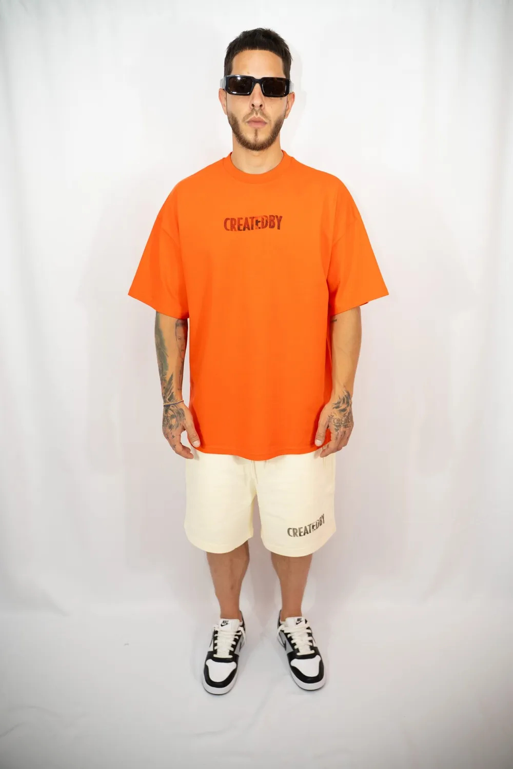 Createdby Orange Culture tricou portocaliu bumbac