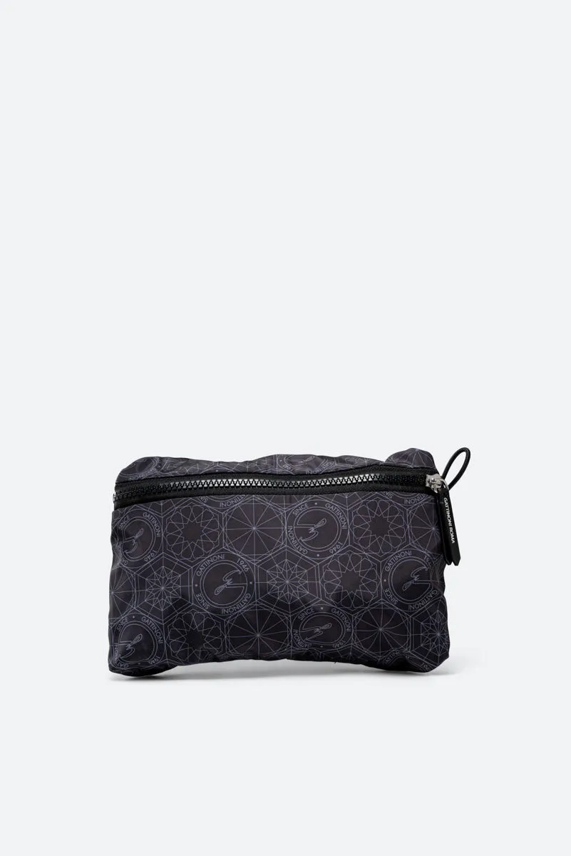 Gattinoni Teodosia EasyChic geanta hobo neagra nailon