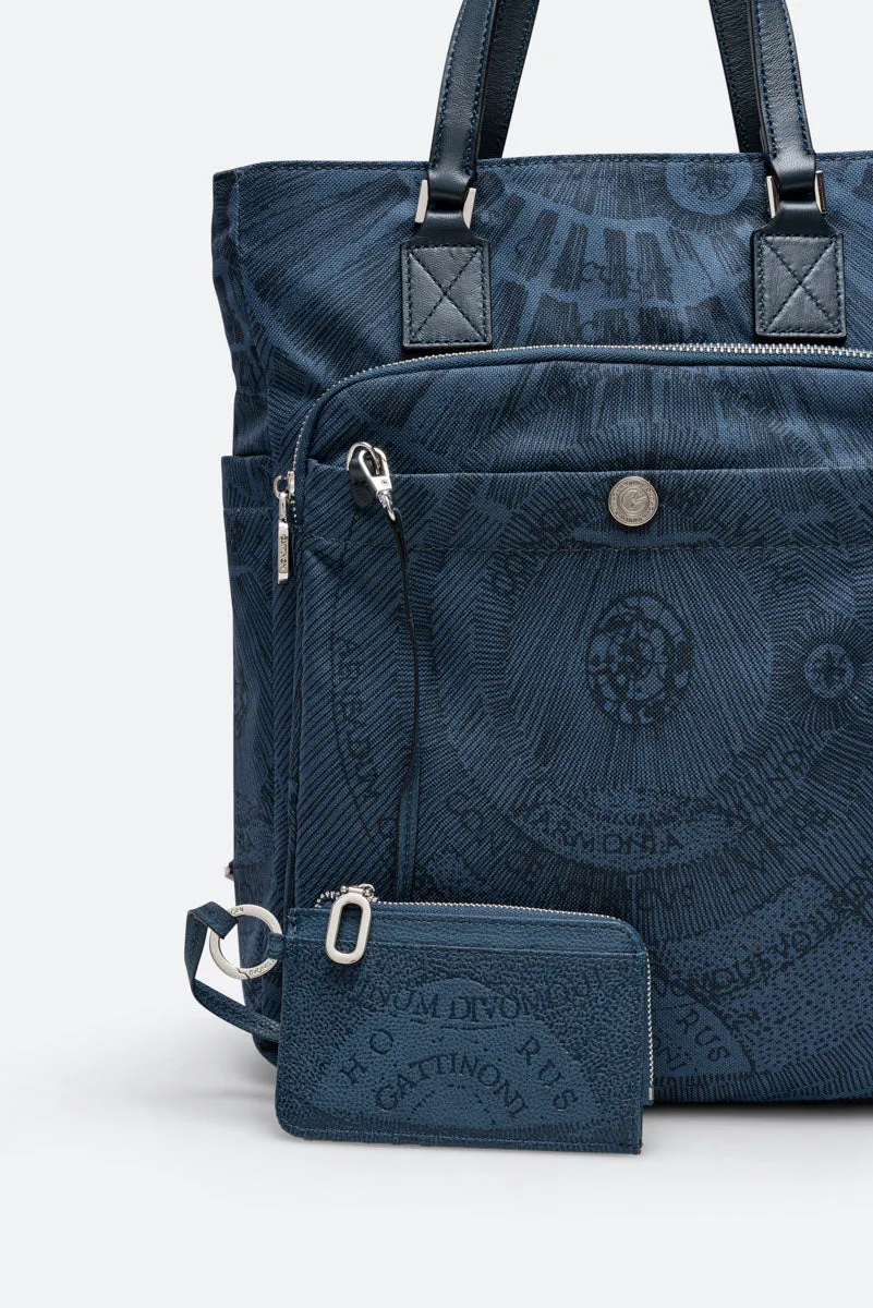 Gattinoni Maya Experience rucsac albastru nailon