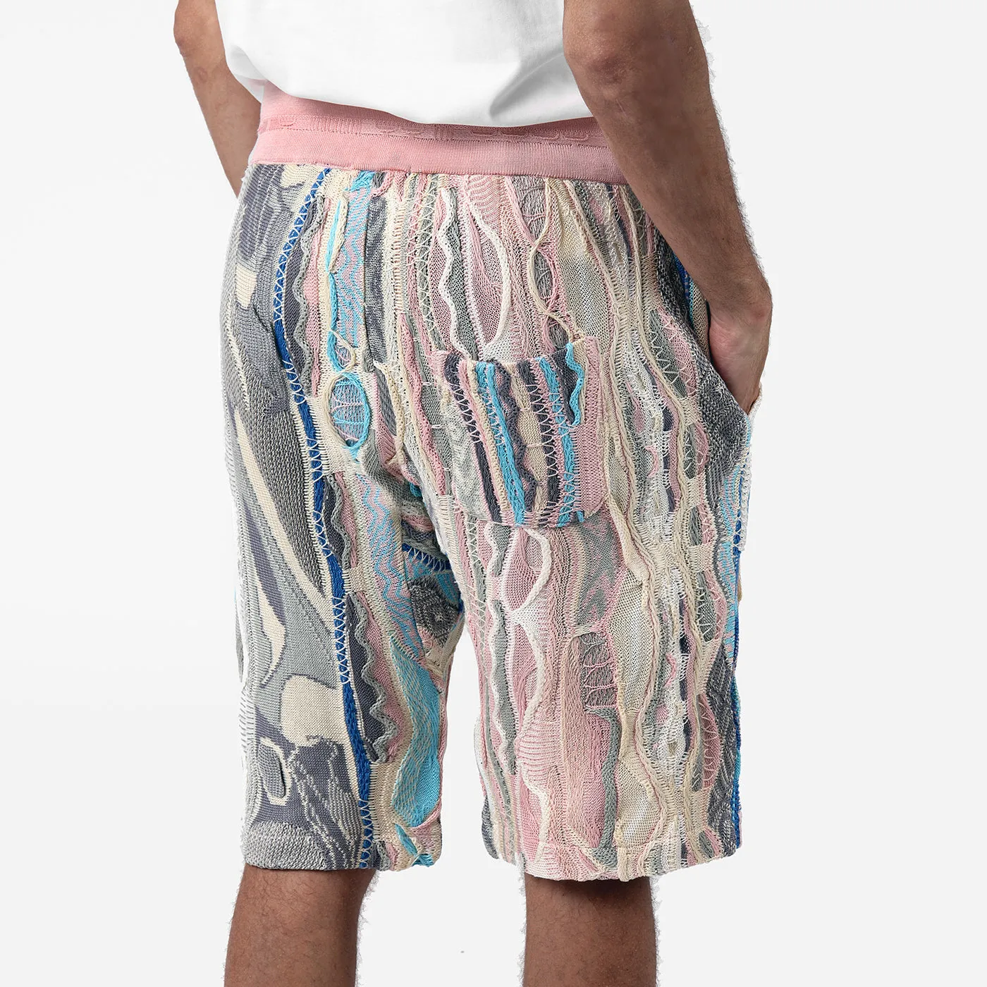 COOGI Rosewater pantaloni scurti tricot bumbac