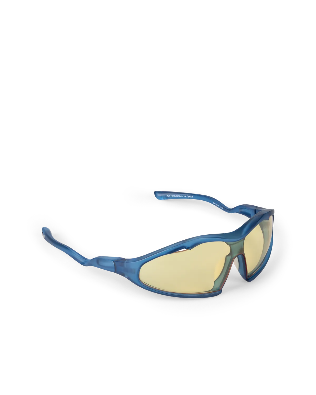 No Problemo x Le Specs Flux ochelari soare albaștri
