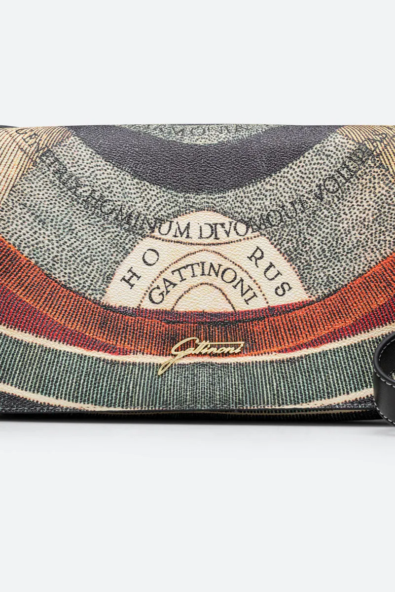 Gattinoni Planetarium Classic geanta crossbody cu clapeta