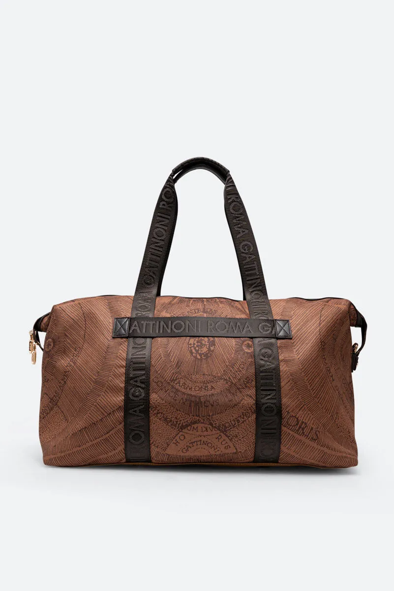 Gattinoni Maya Experience geantă mână maro 44 cm