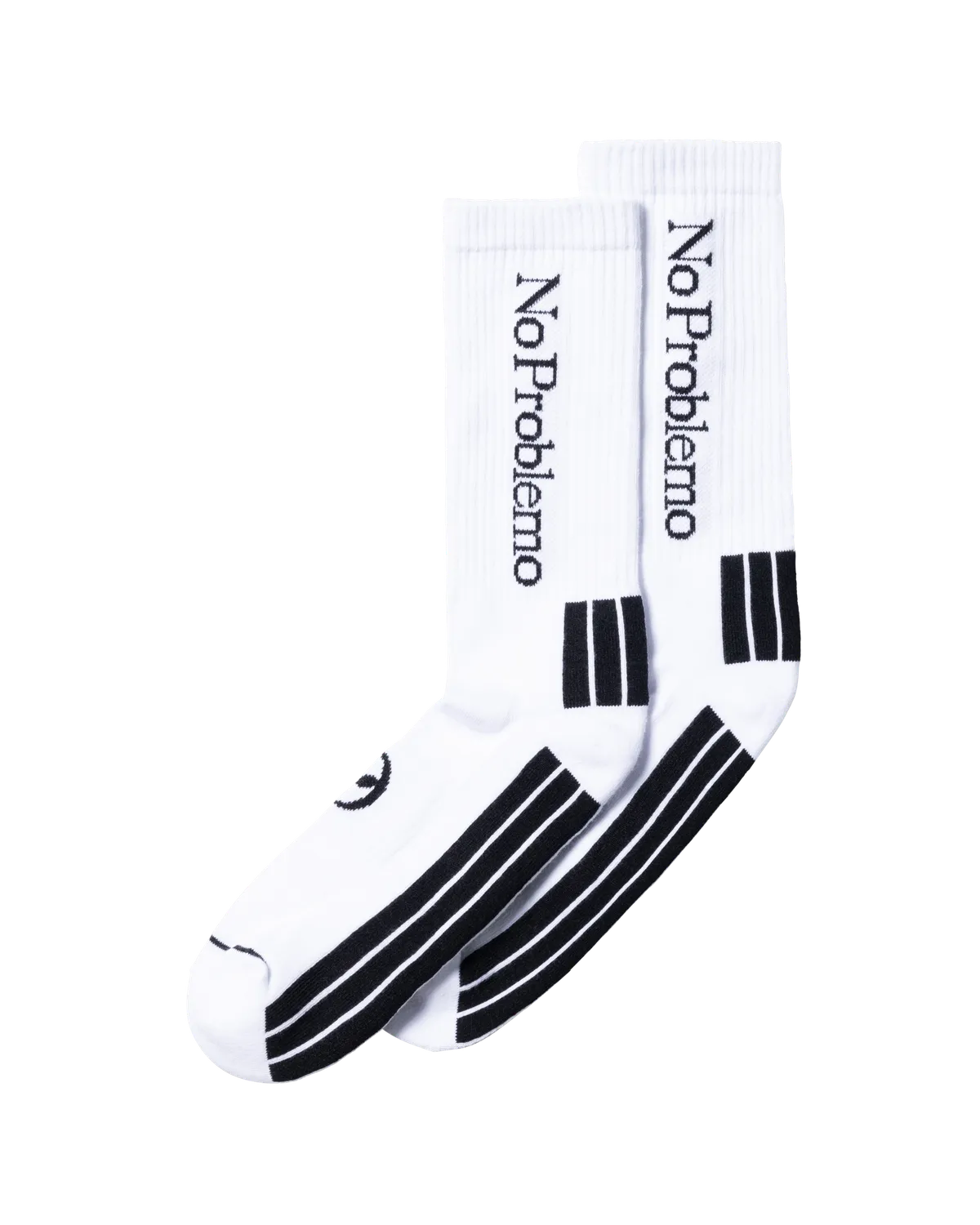 No Problemo Sock sosete albe EU 41-43 bumbac