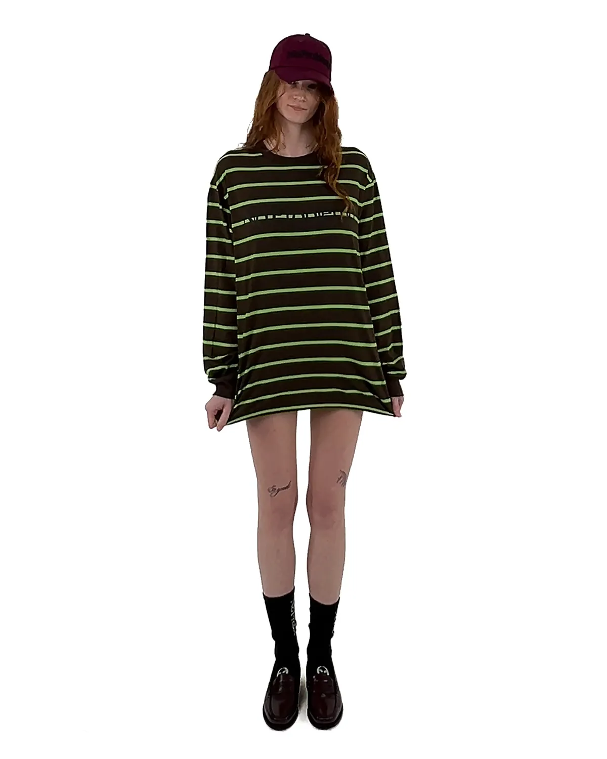 No Problemo Striped LS Tee tricou multicolor dungi