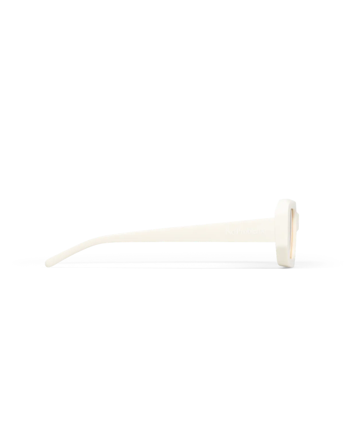 No Problemo Blackpool ochelari de soare off white amber