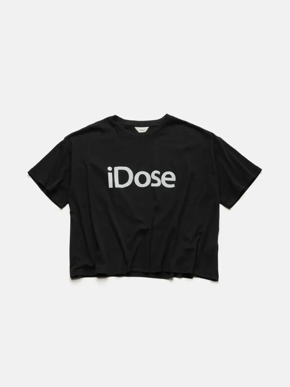 Enrage iDose Rib Baggy tricou negru larg din bumbac