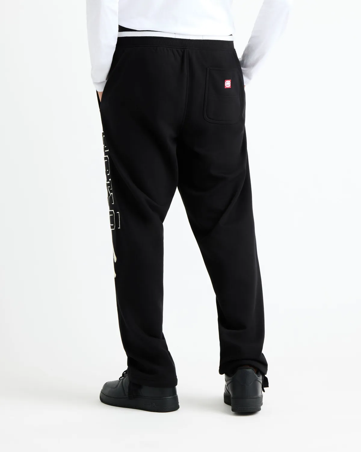 Ecko Red Kingston pantaloni sport negri din bumbac