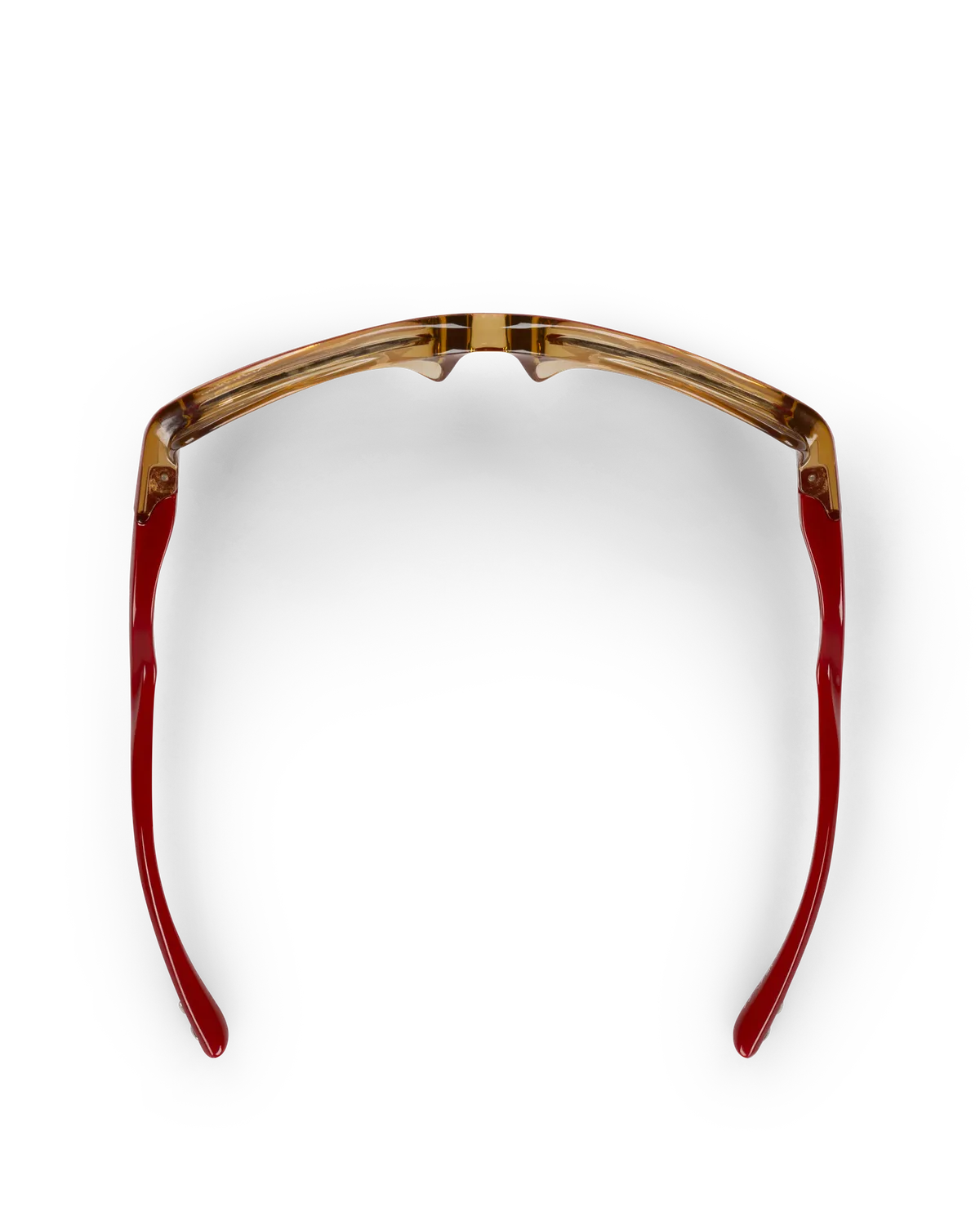 No Problemo x Le Specs Lyra ochelari rosu-galben O/S
