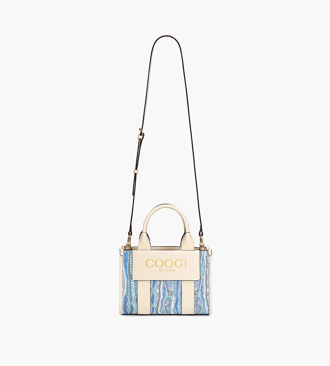 COOGI Hamptons Mini geantă tote albastră