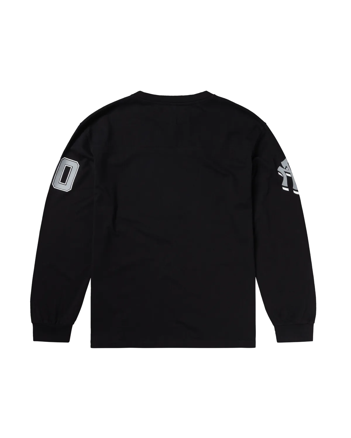 No Problemo NP00 tricou lung negru bumbac