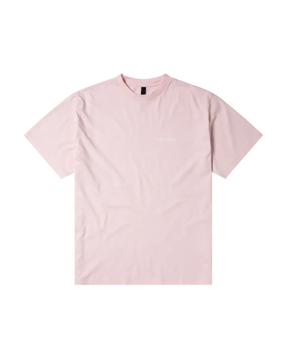 No Problemo Mini Problemo SS Tee tricou roz pal bumbac
