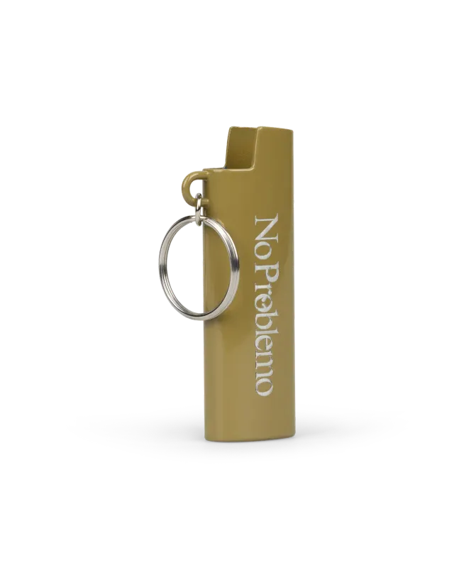 No Problemo Lighter Case husa bricheta kaki metal