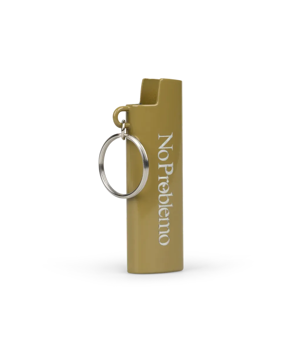 No Problemo Lighter Case husa bricheta kaki metal