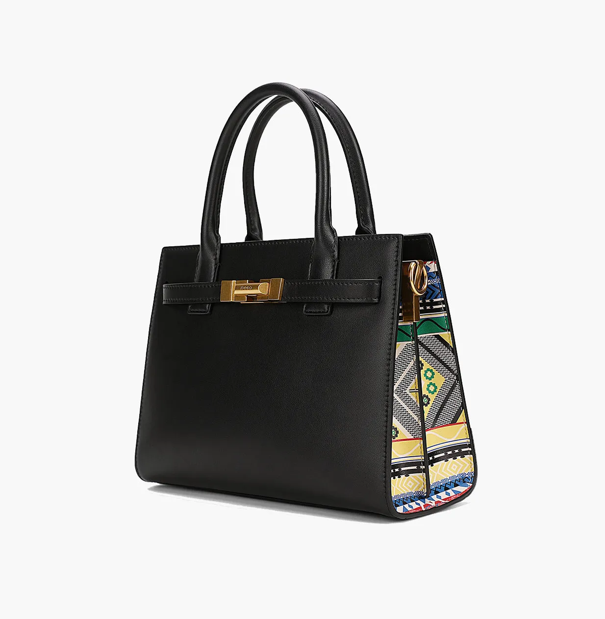 COOGI Saint-Tropez Tote geanta piele neagra