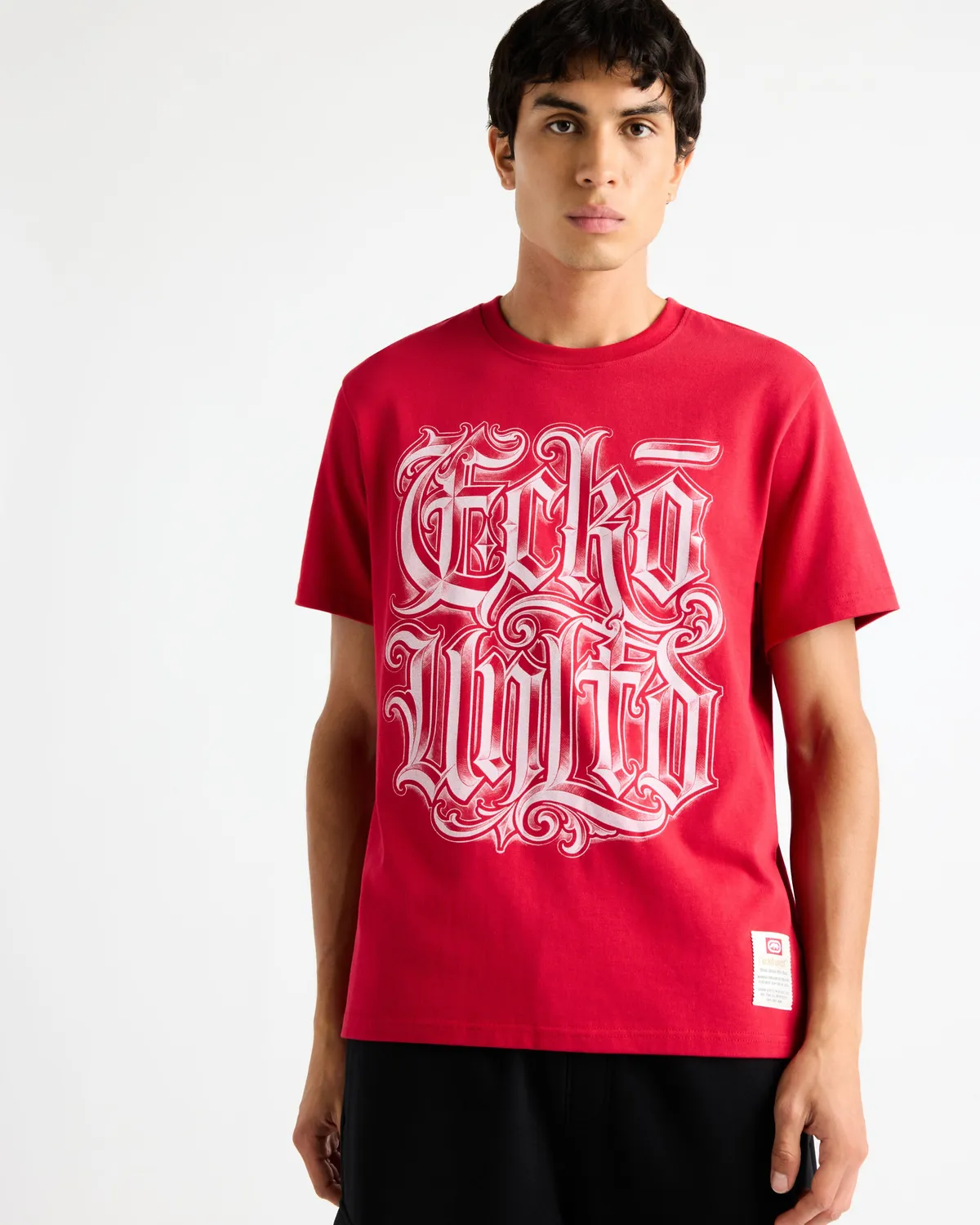 Ecko Red City Block Tee tricou bumbac relaxed