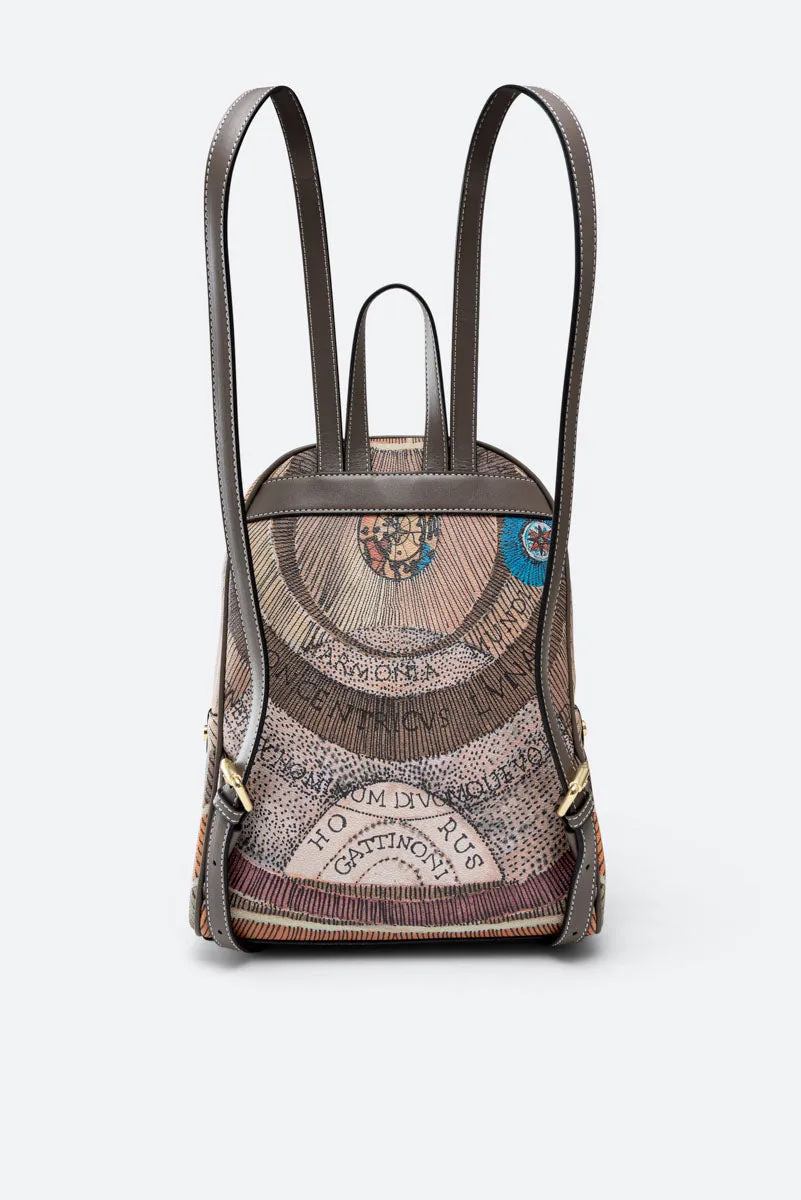 Gattinoni Planetarium Watercolor rucsac buzunar frontal