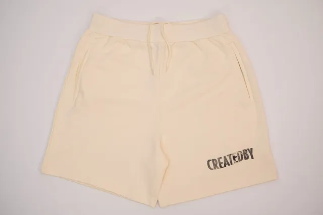CREATEDBY Culture Cream pantaloni scurti crem lejeri