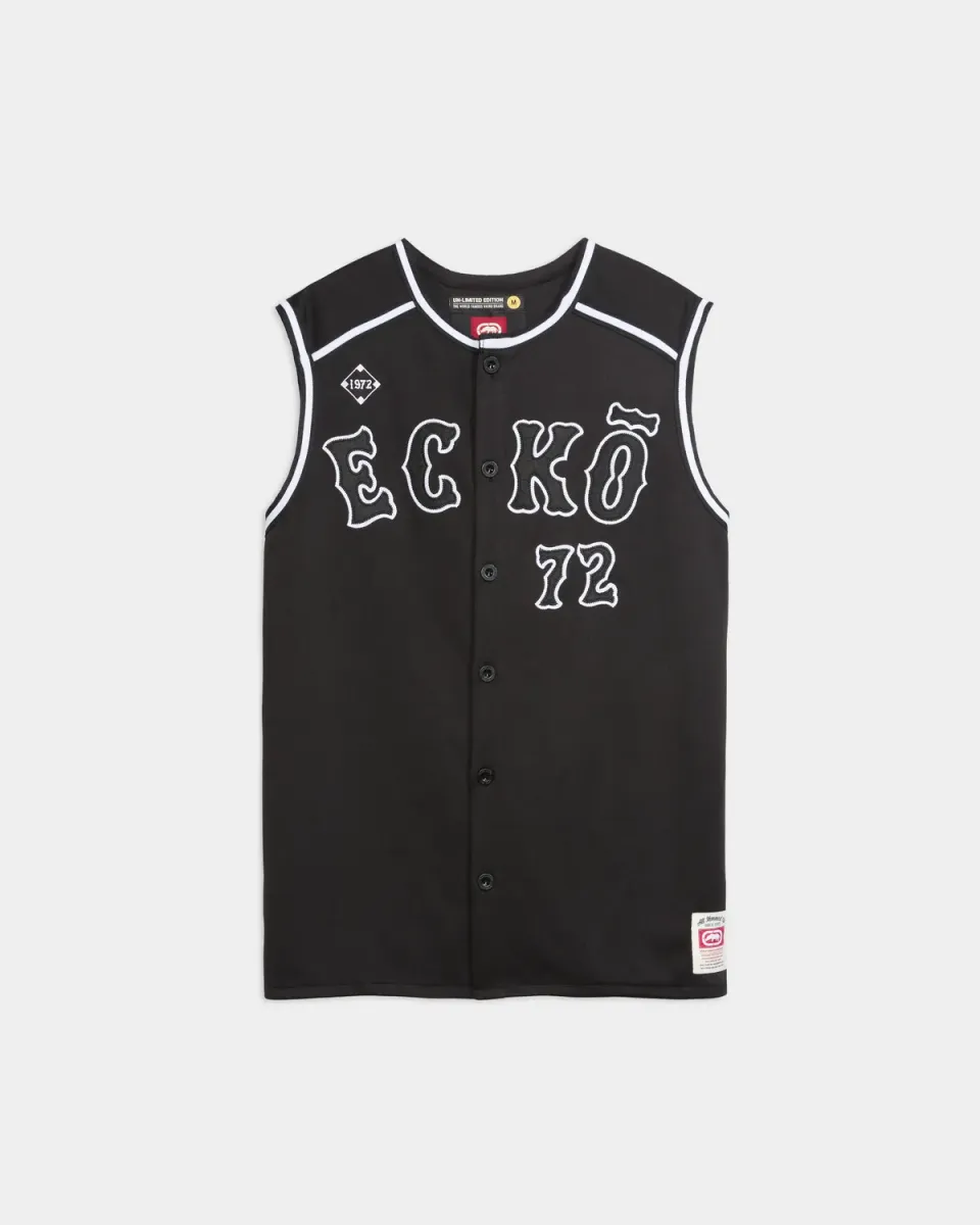 Ecko Red Bomber Sleeveless Knit maiou cu nasturi