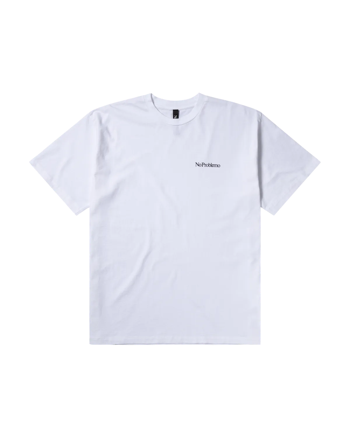 No Problemo Spaced Out tricou alb bumbac