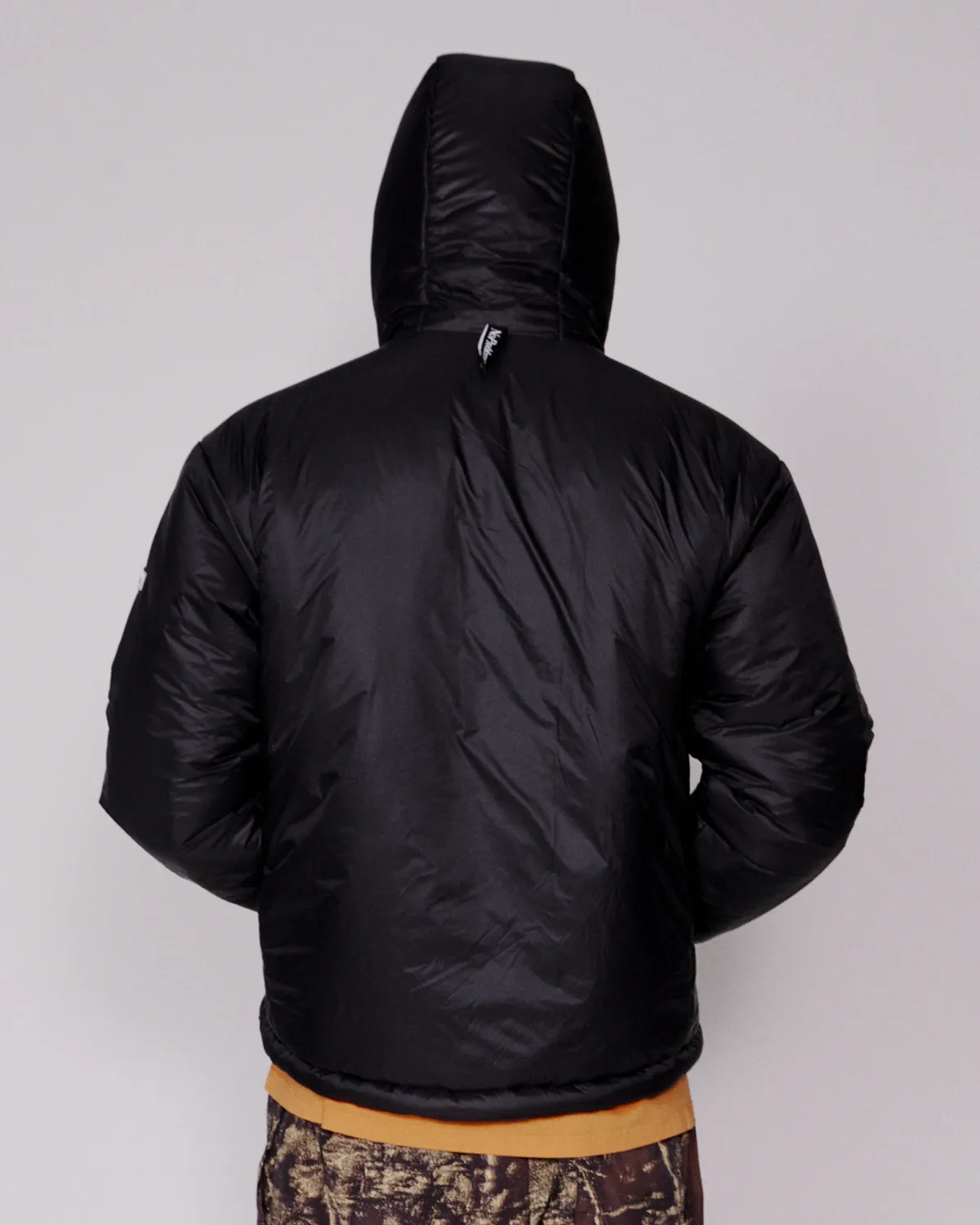 No Problemo Reversible Alien-O Puffer geaca negru