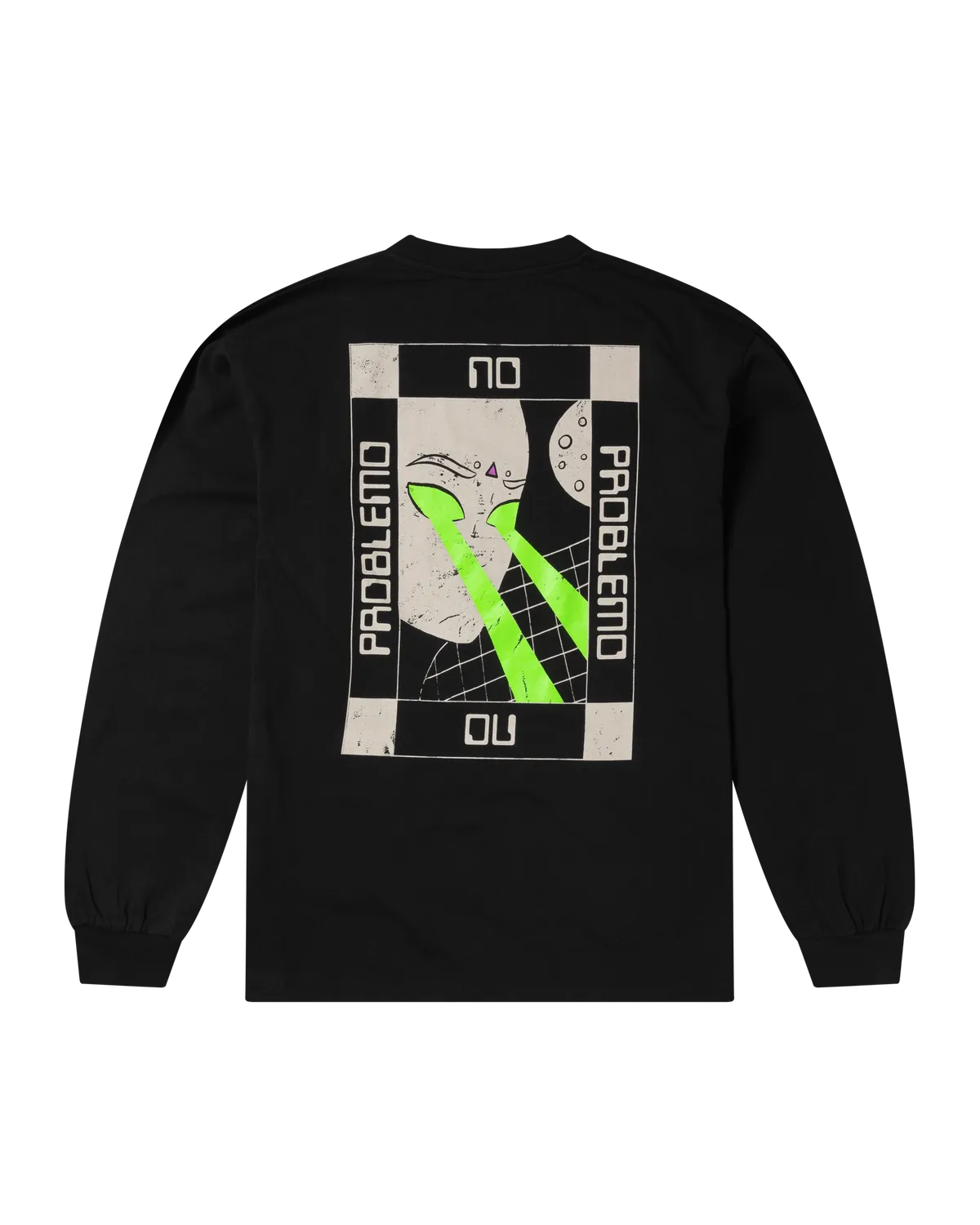 No Problemo No Vision bluza neagra maneca lunga
