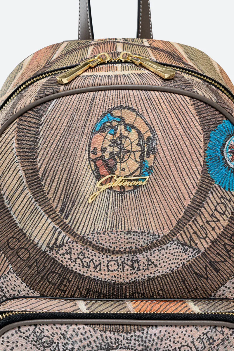 Gattinoni Planetarium Watercolor rucsac buzunar frontal