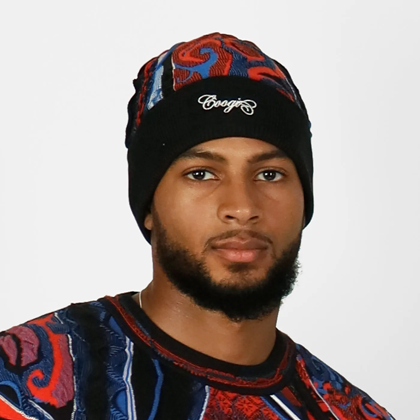 COOGI Classic Crew Orange Black pulover bumbac