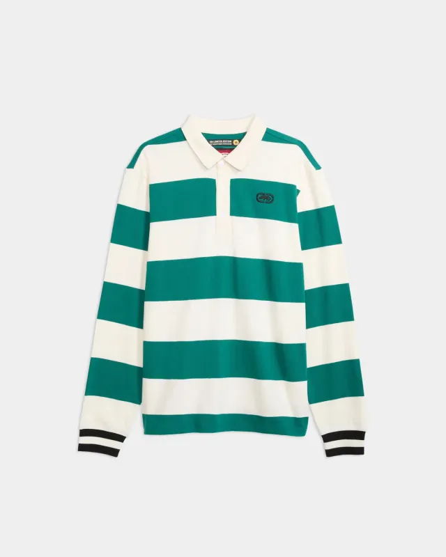 Ecko Red Crash Out tricou polo rugby dungi bumbac
