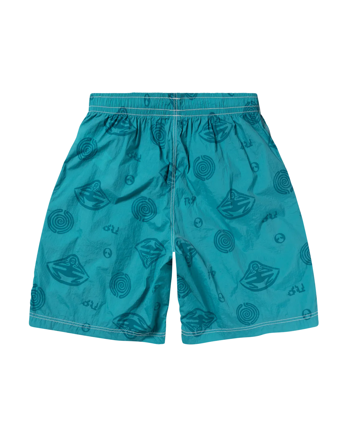 No Problemo Space Travel pantaloni scurti aqua nylon