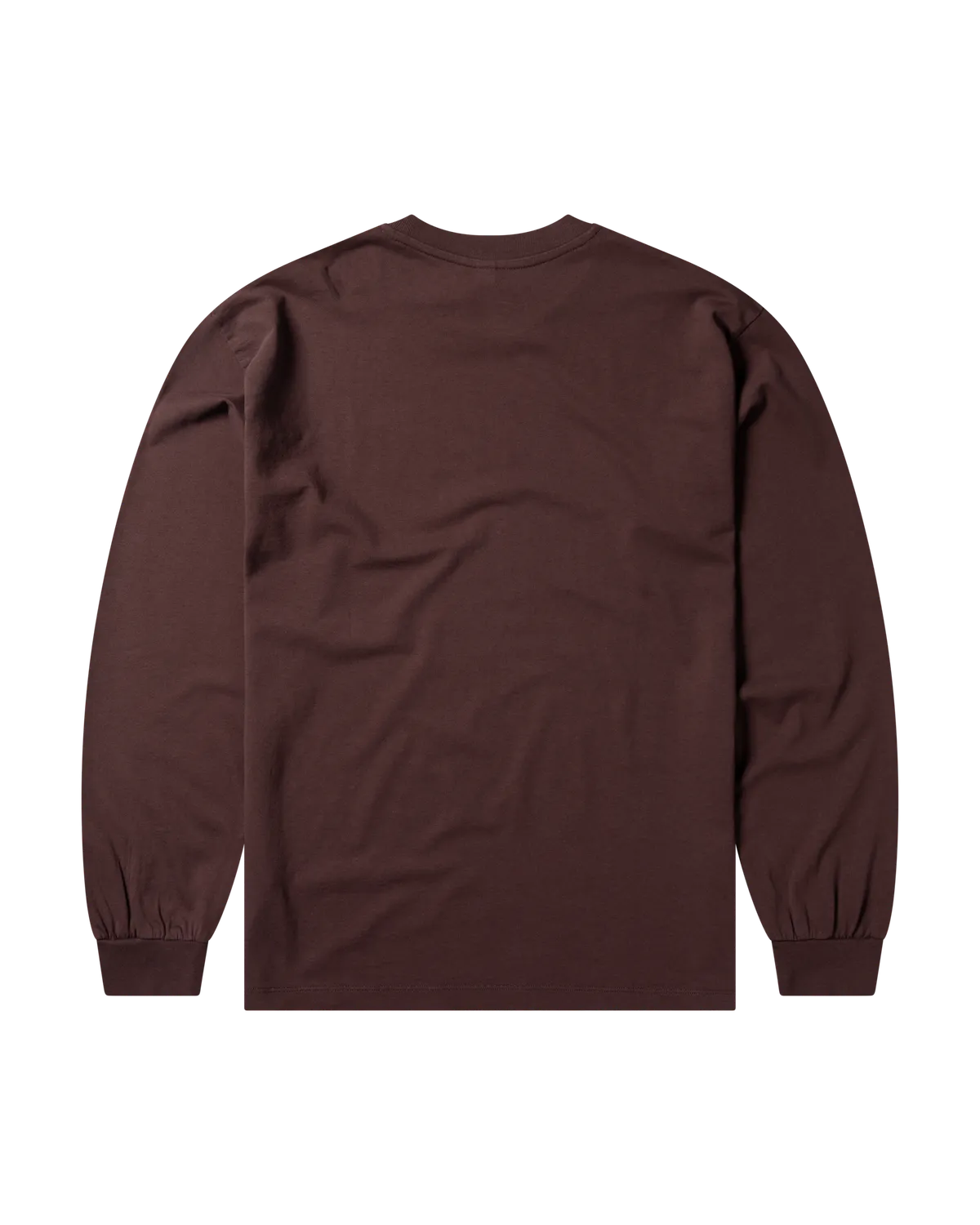 No Problemo Mini Problemo tricou mânecă lungă maro bumbac
