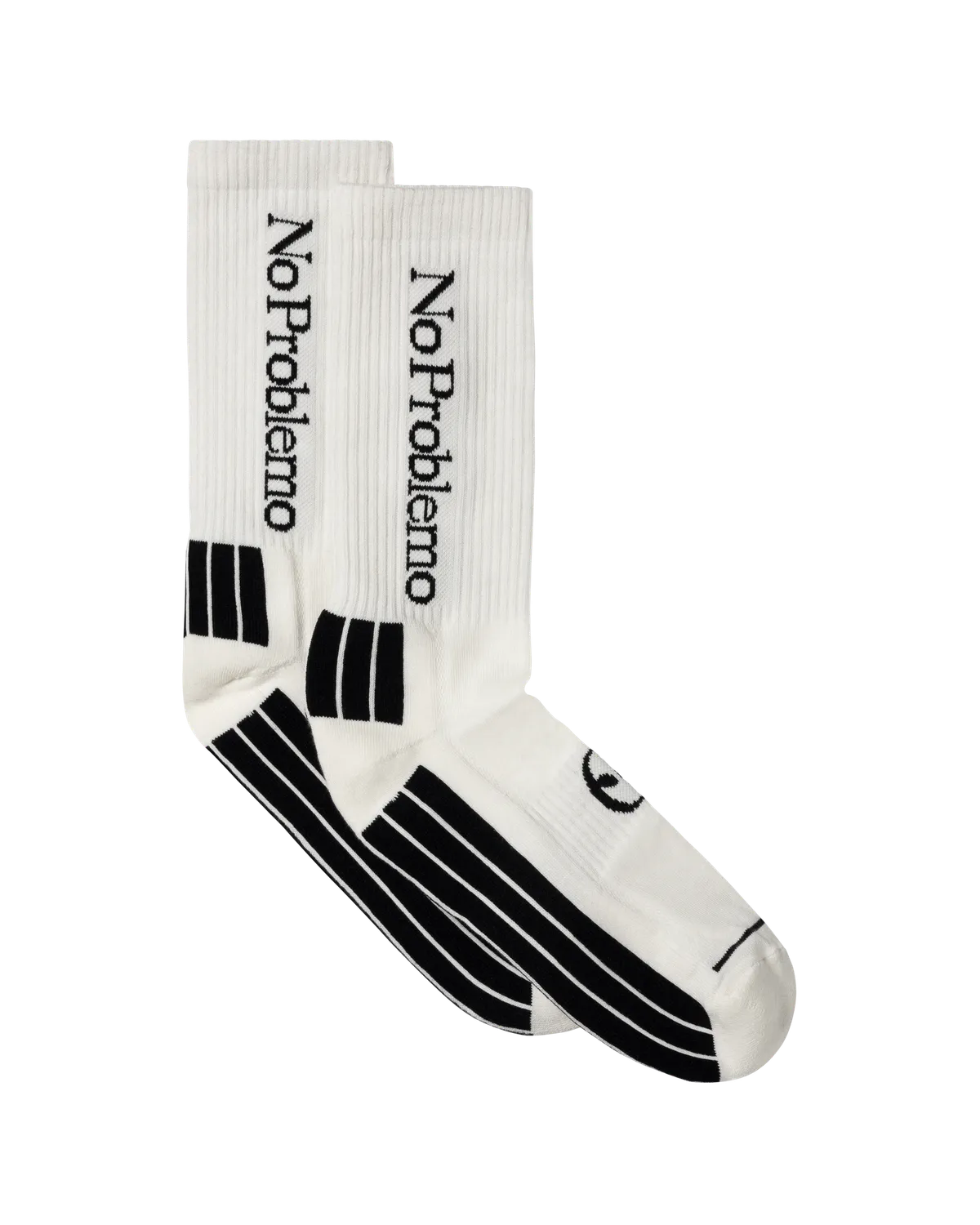 No Problemo Sock sosete albe mix sport