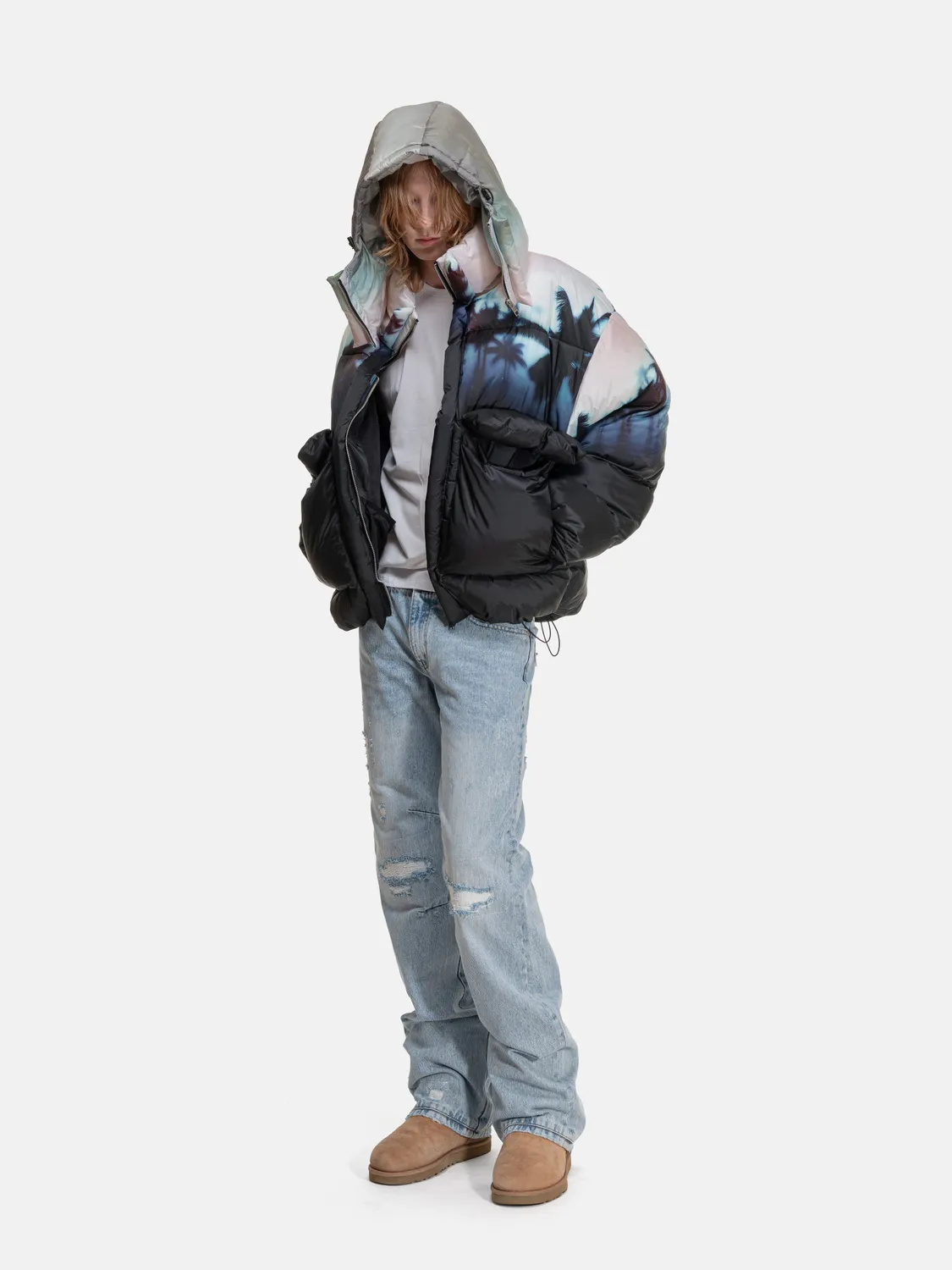 Enrage Puffy Jacket Palms geaca iarna Palms