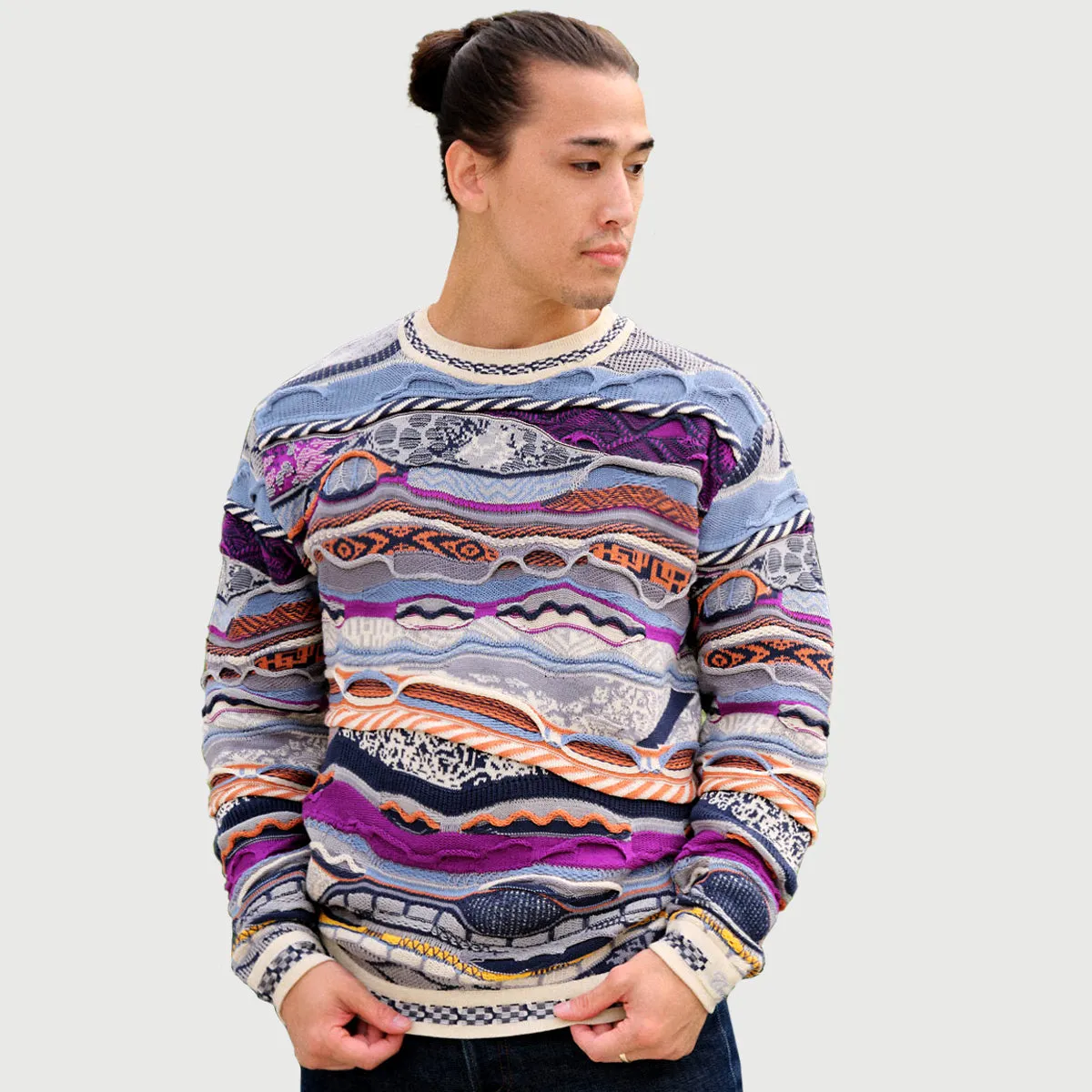 COOGI Robina Crewneck pulover multicolor bumbac