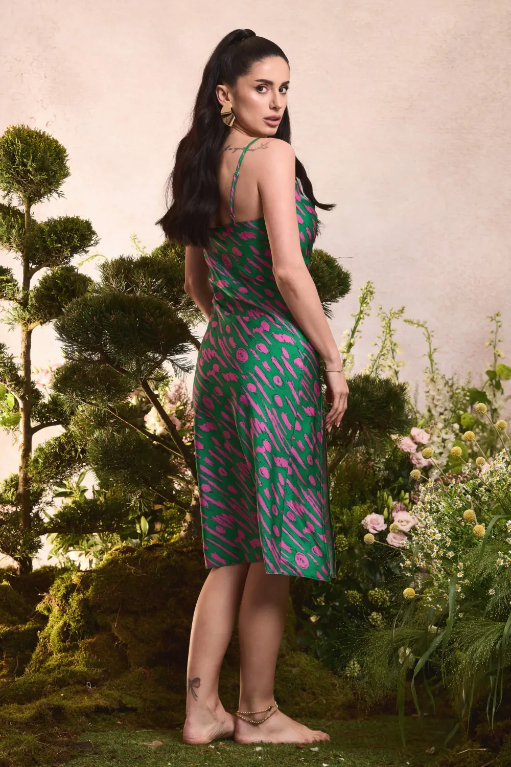 Veneration rochie cu imprimeu