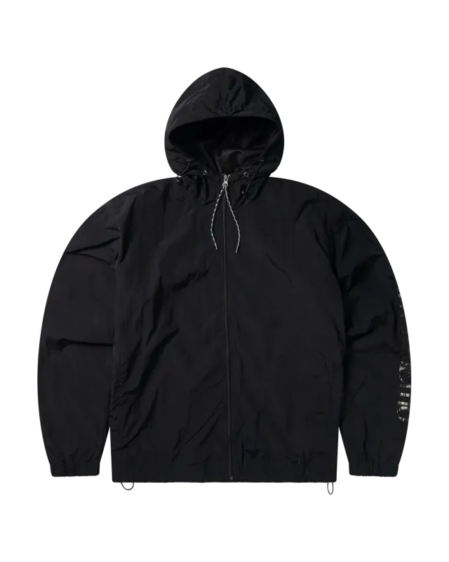No Problemo NP70700.03 geaca cu gluga neagra nailon